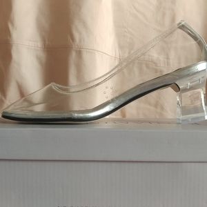 Clear Cinderella Heels